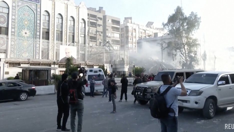 Atak Izraela na konsulat Iranu w Syrii