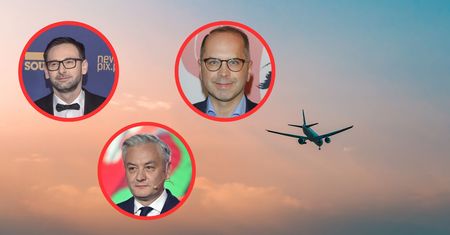 Lecieli razem w jednym samolocie. Ujawniają, co się działo