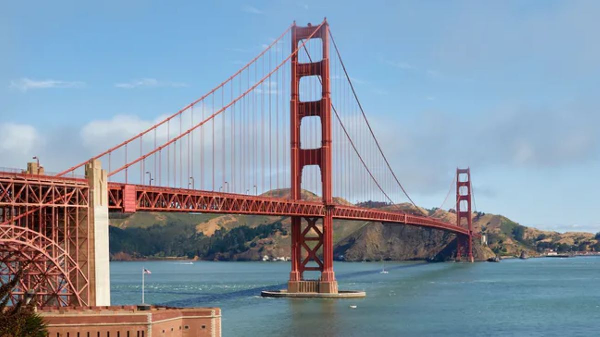 Widok na Golden Gate Bridge 