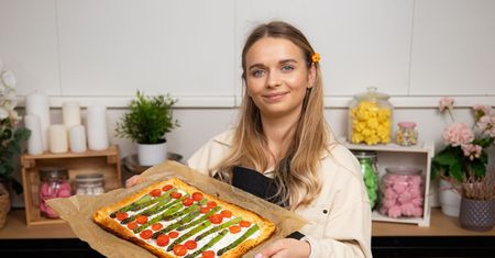 Przynajmniej raz w tygodniu robię tartę z wiosenną łąką. Palce lizać!