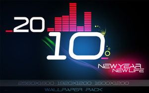 30 odlotowych tapet na nowy 2010 rok! 11