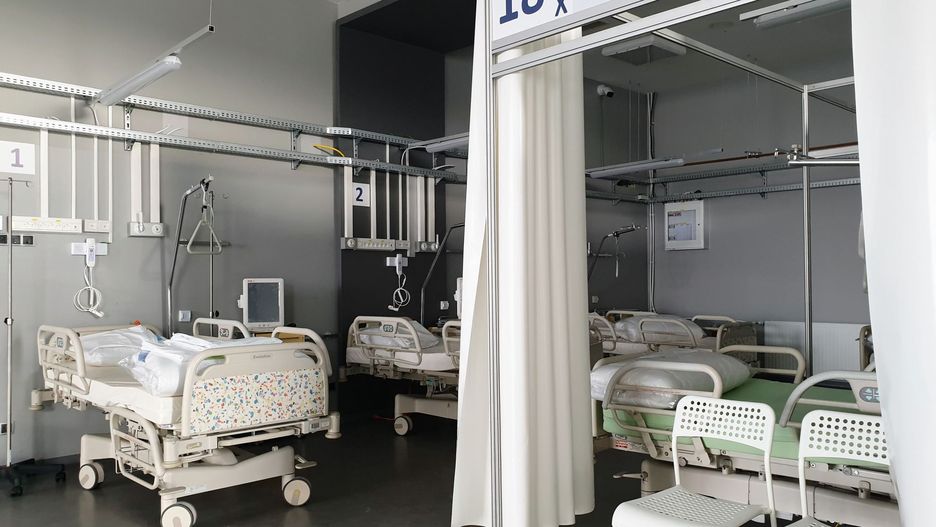 łóżko szpital koronawirus