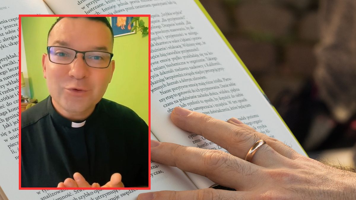 Internauta zgubił obrączkę. Ksiądz Piotr Jarosiewicz mówi o przesądach.