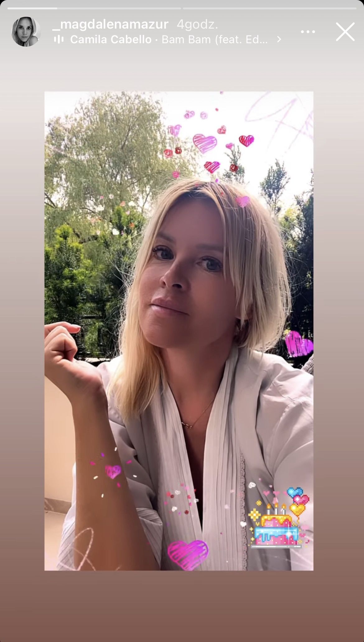 Magdalena Mazur na Instagramie 