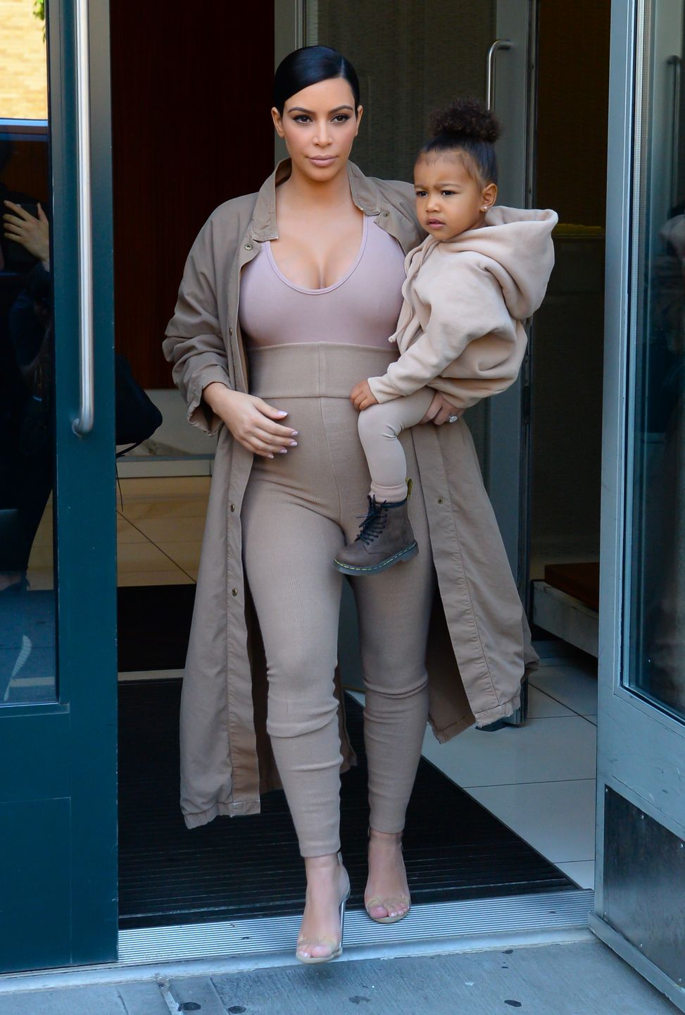 Kim Kardashian i North West