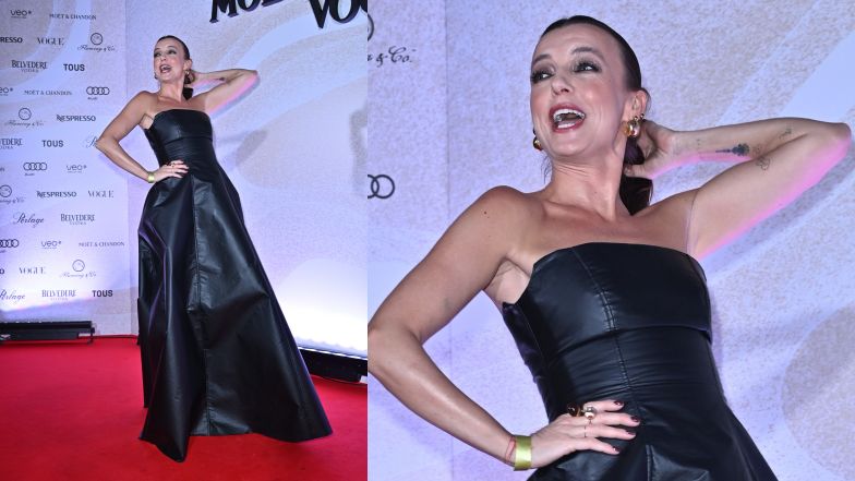 Katarzyna Sokołowska na imprezie "Vogue'a"