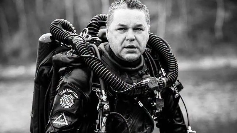 Nie żyje płetwonurek Ryszard Jelonek