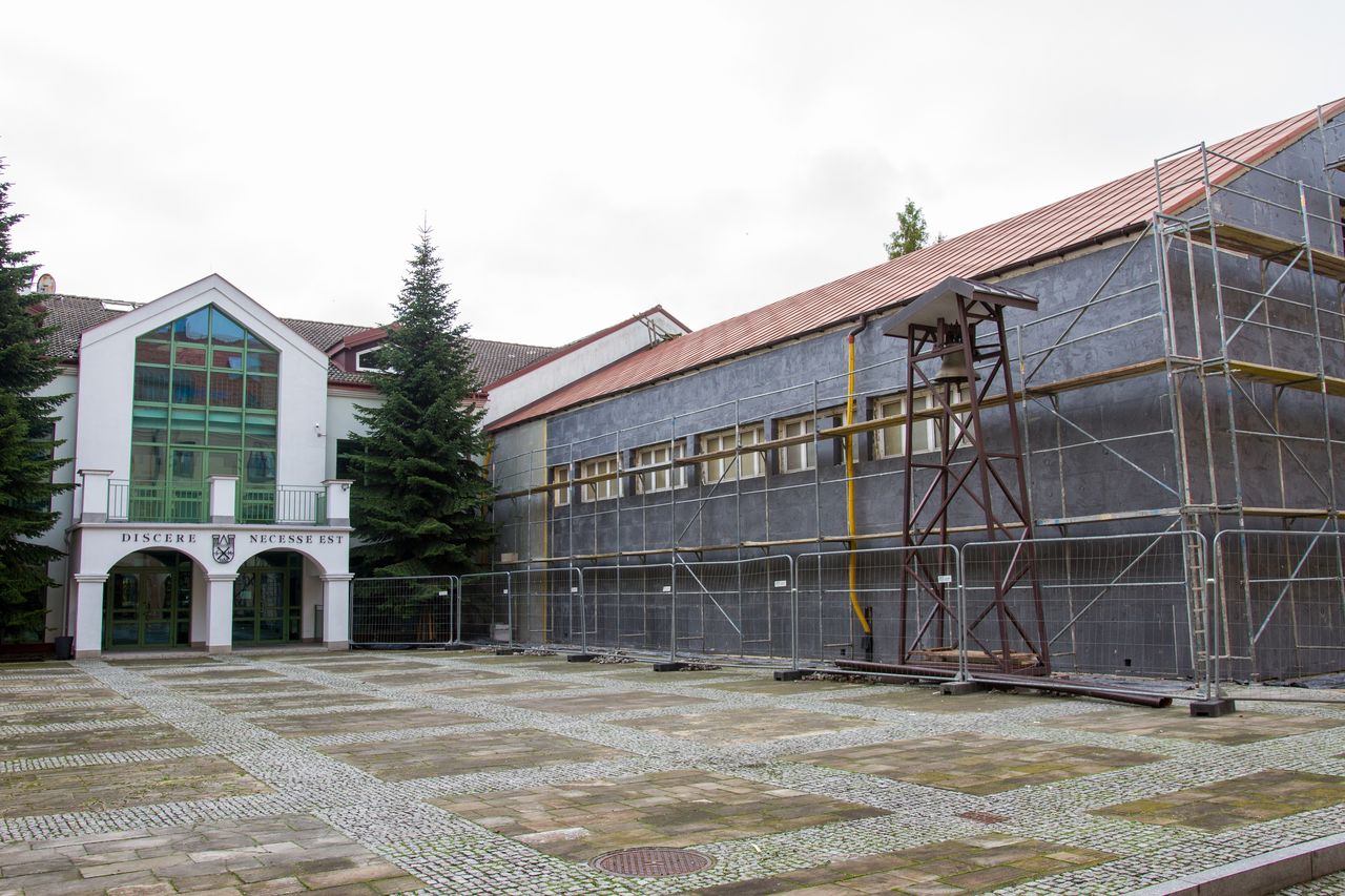 Termomodernizacja sali gimnastycznej Małachowianki 