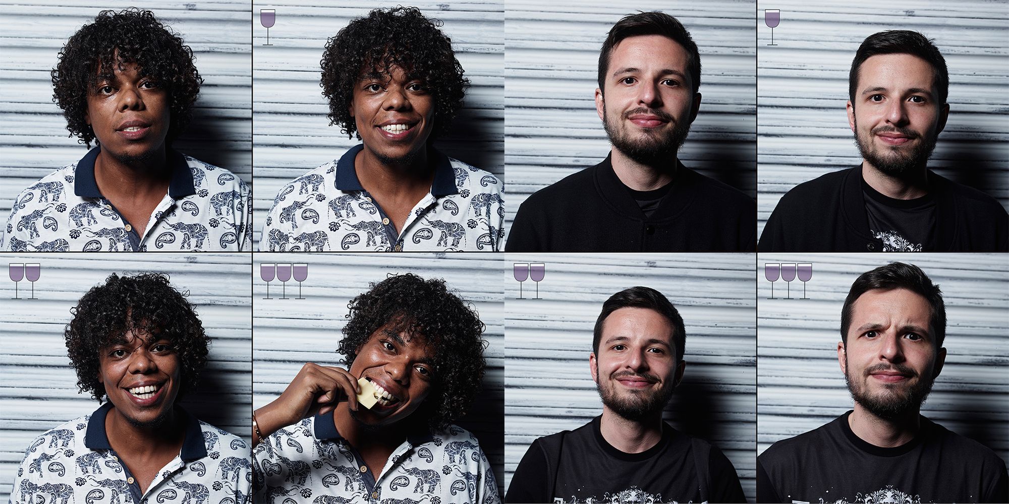 Zastanawialiście się kiedyś jak wyglądacie po 1, 2 i 3 lampkach wina? 5