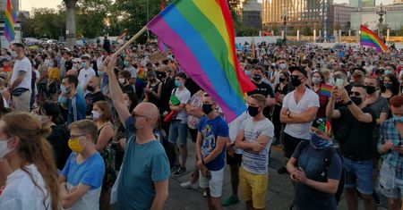 Protest w Warszawie. Demonstracja solidarności z aresztowaną Margot