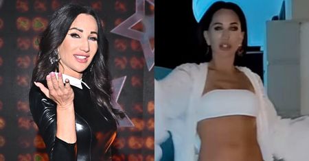 Justyna Steczkowska w bikini i koronkach WYWIJA nad basenem. Internauci: "Figura lepsza niż niejedna 18-latka" (WIDEO)