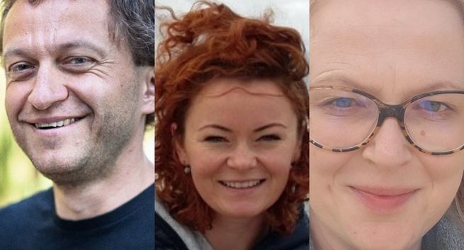 Michał Biskup, Marta Reducha i Noemi Geller z Kantara do Minds &amp; Roses