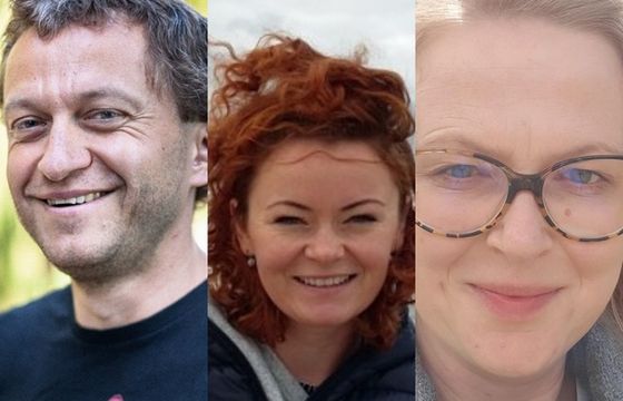 Michał Biskup, Marta Reducha i Noemi Geller z Kantara do Minds &amp; Roses