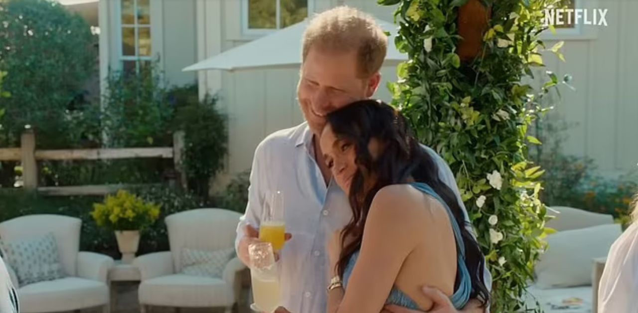 Still from the programme "With Love, Meghan"