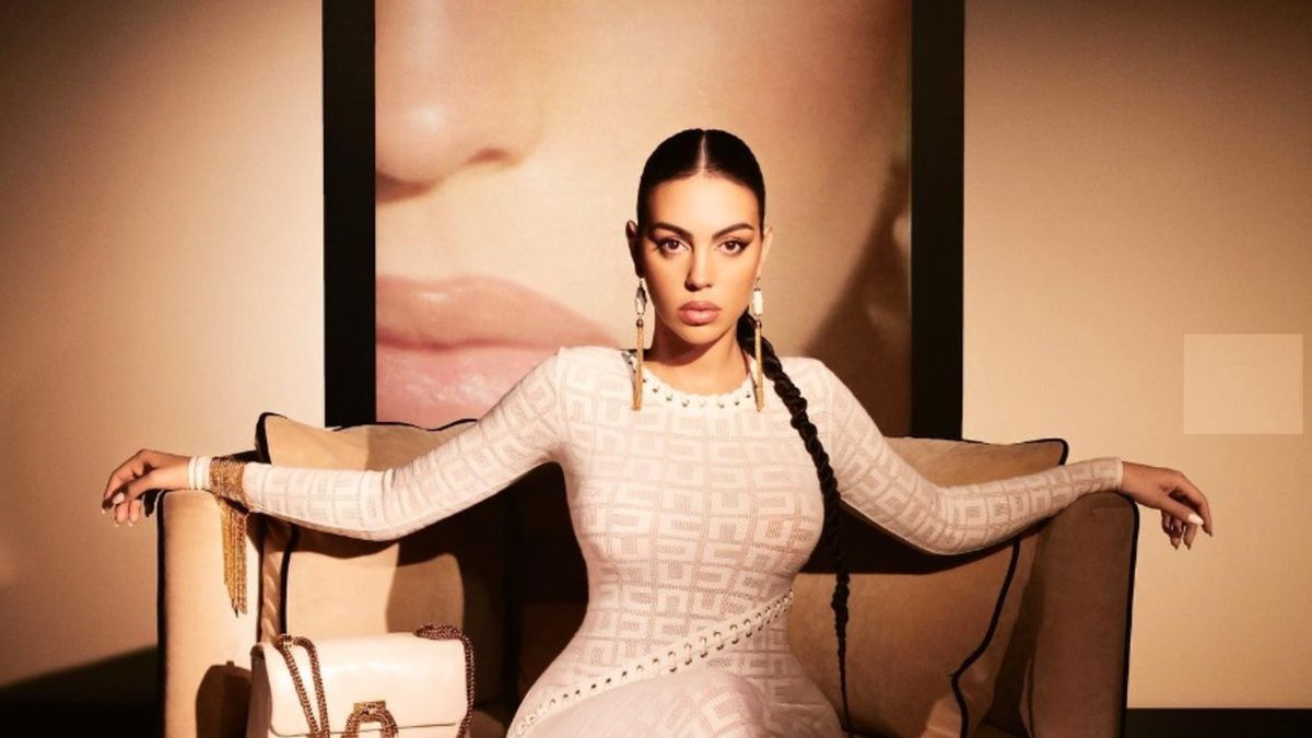 Georgina Rodriguez w czasie jednej z sesji