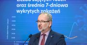 Minister zdrowia zapowiada duże spadki w jutrzejszym raporcie dnia COVID-19