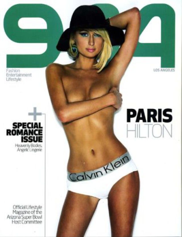 Paris Hilton topless!