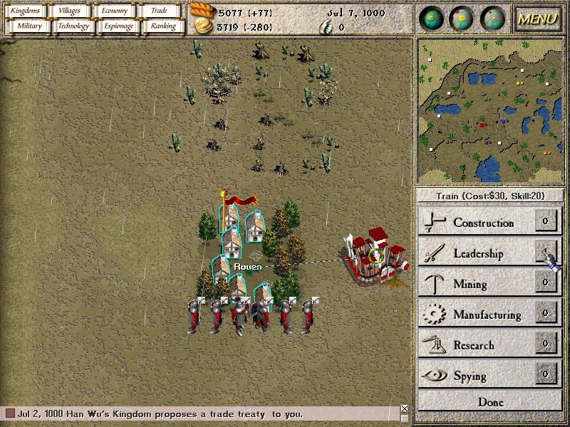 Czas na szkolenie armii