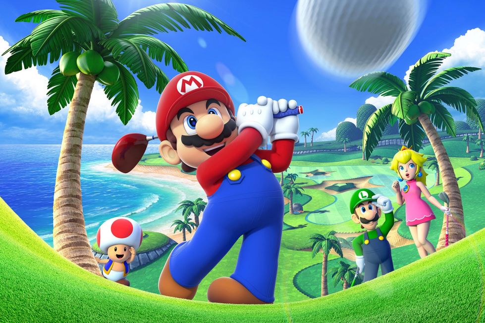 Mario Golf: World Tour — dołki 3D
