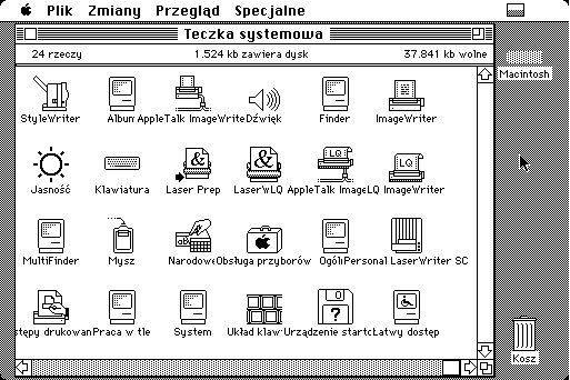 Zawartość Teczki Systemowej.