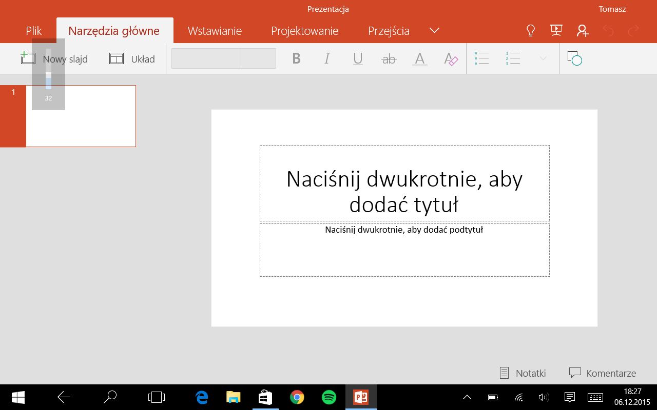 PowerPoint - prezentacja.