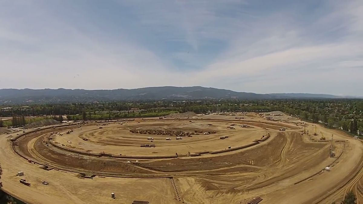 Apple Park w 2013 roku