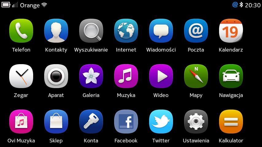 Home Screen Settings — prosty sposób na poziome menu