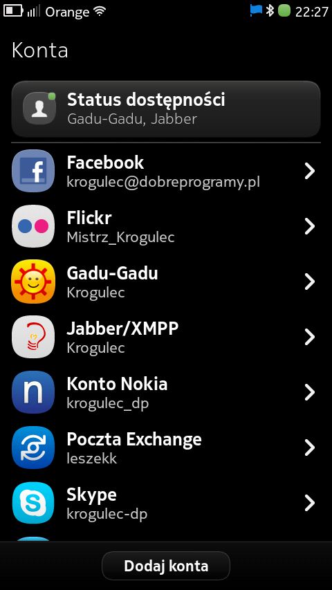 Nokia N9 i Gadu-Gadu — teraz to po prostu kaszka z mleczkiem!