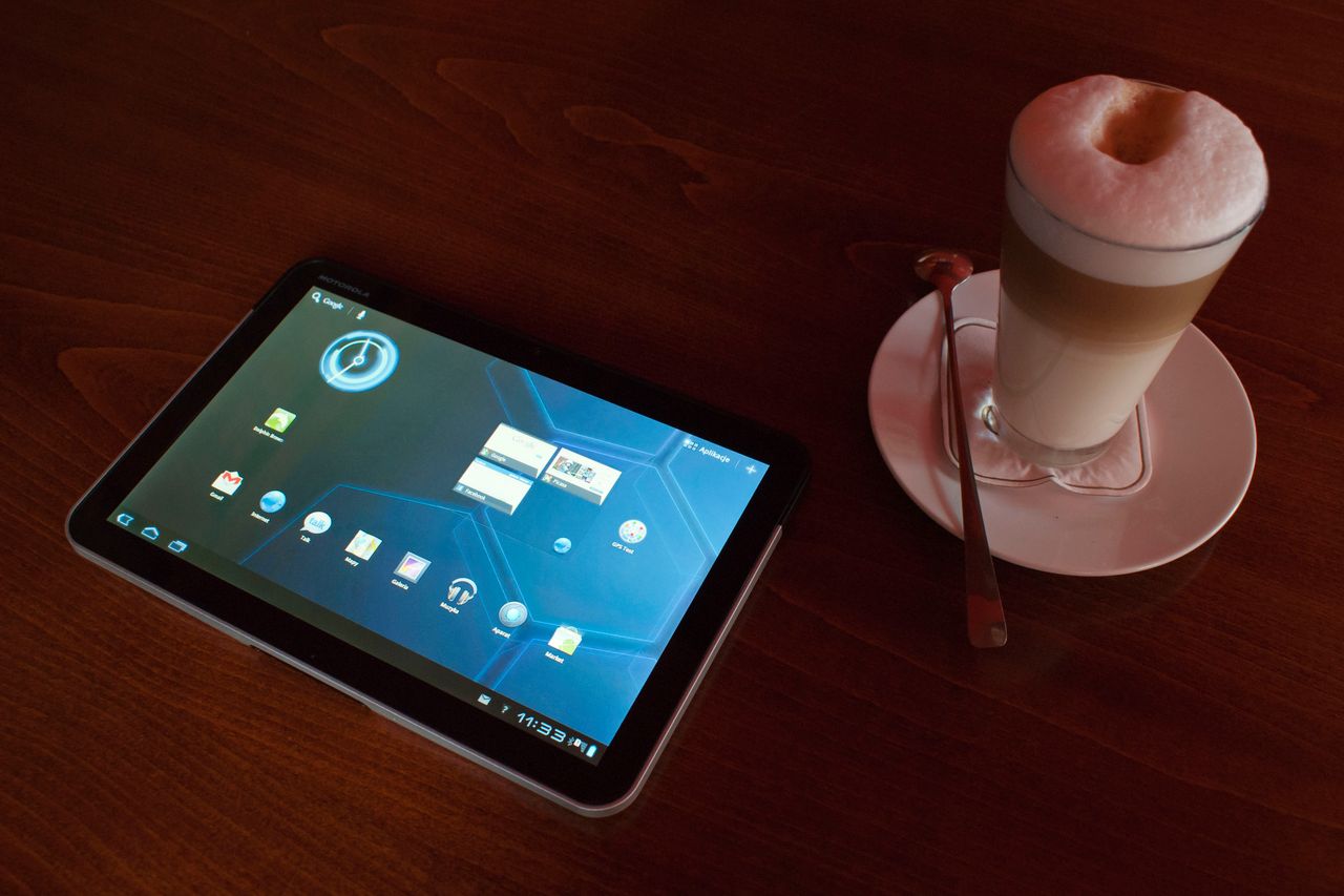 Motorola XOOM — Android 3.1 pod lupą