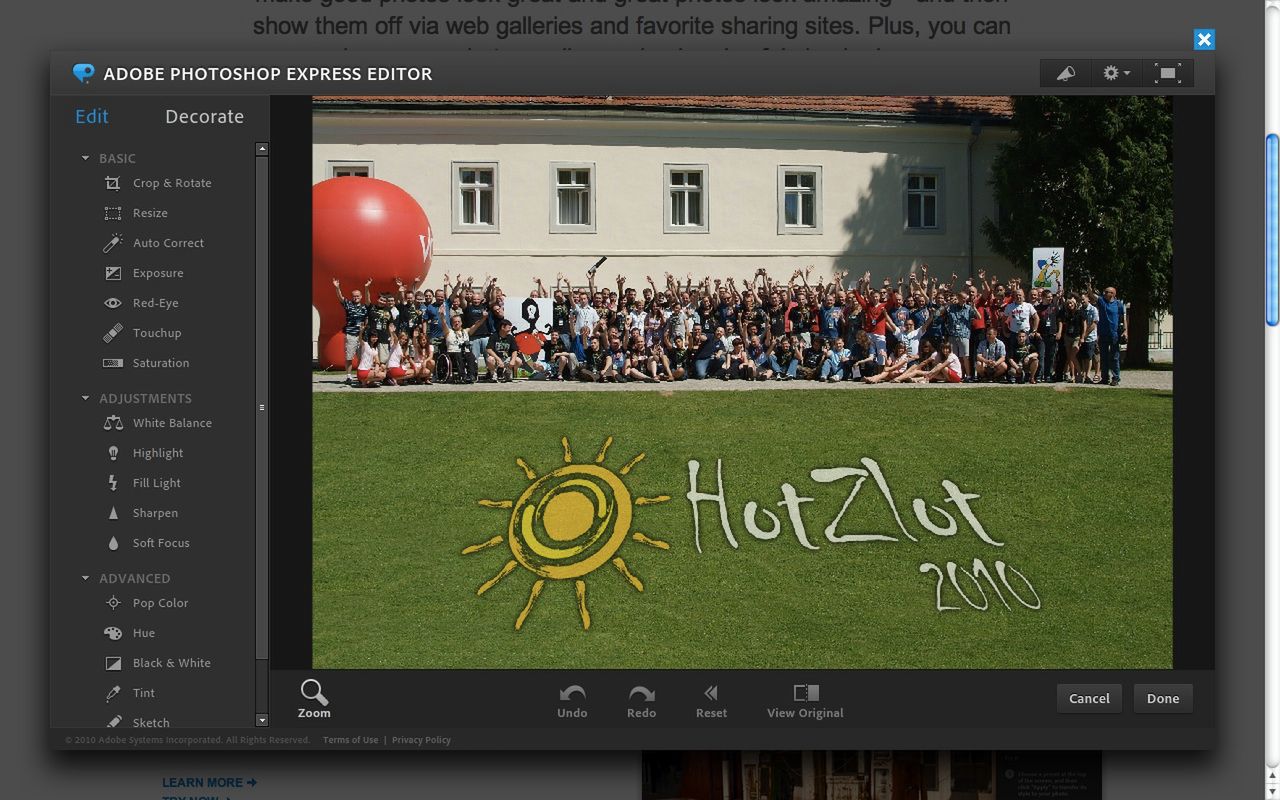 Photoshop - powiększenie zdjęcia