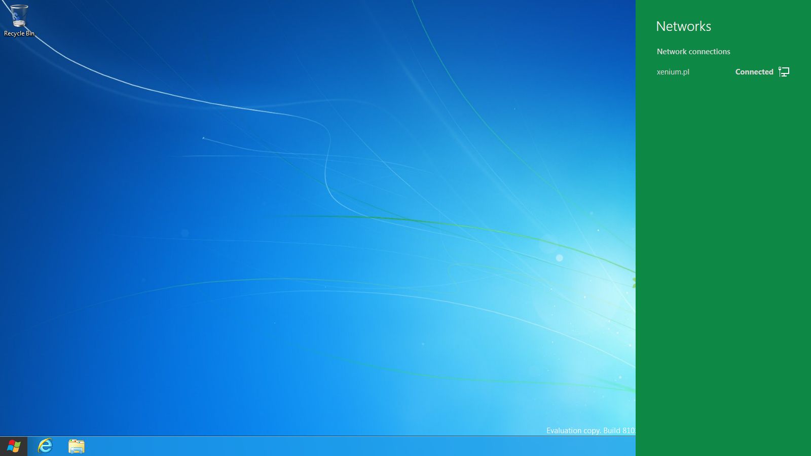 ...i po kliknięciu ikonki sieci