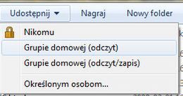 Grupa domowa w Windows 7