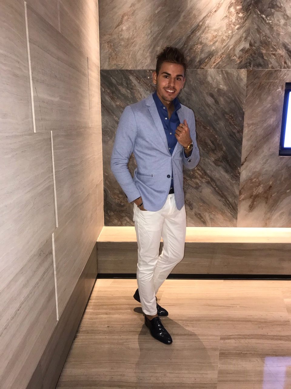 Michał Grudzień na wyborach Mister Global 2019