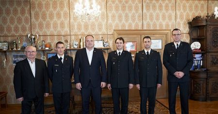 Starosta wyróżnił strażaków