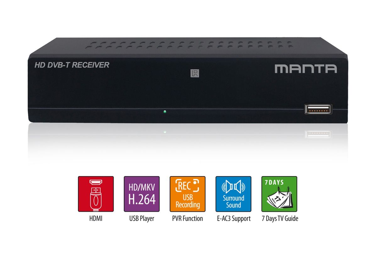 Manta prezentuje nowy dekoder DVBT011
