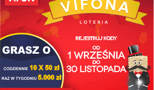 Loteria promocyjna "Kasa od Vifona"