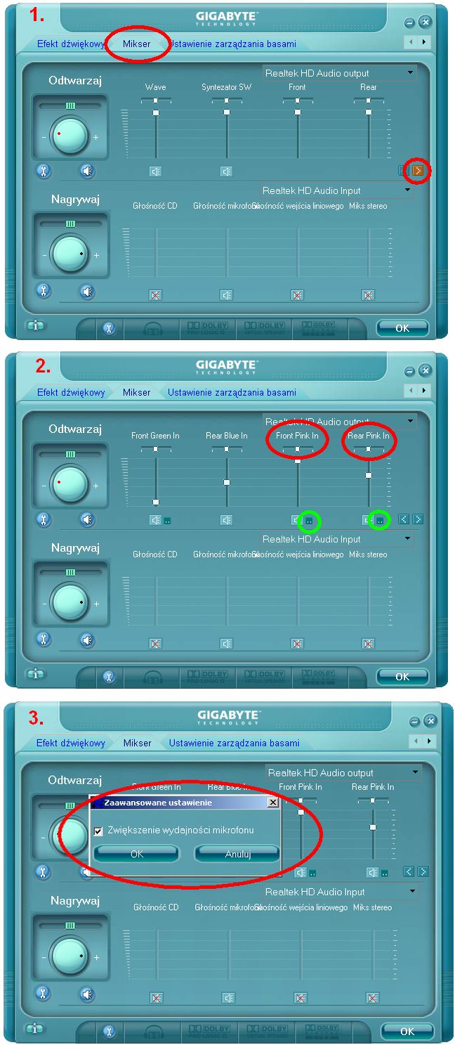 Realtek HD Audio - rozwiązanie problemów z nagrywaniem przez mikrofon i kilka dygresji