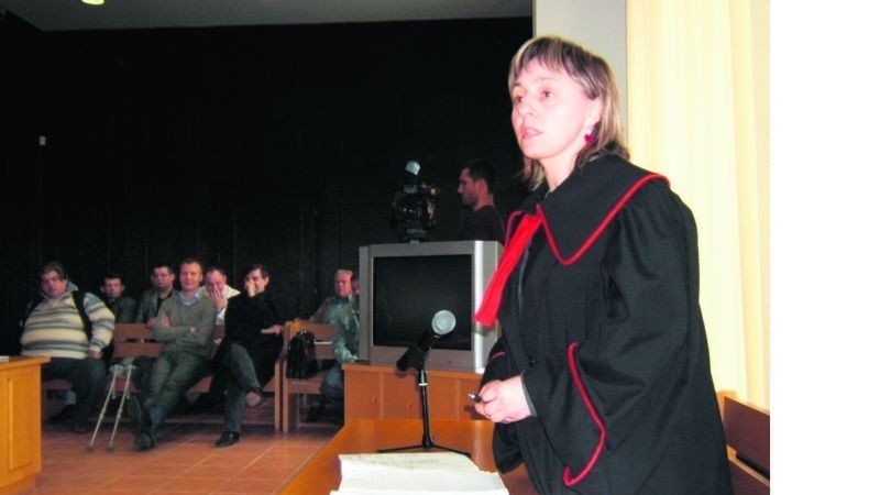 Cecylia Majchrzak po 4 latach od skierowania sprawy do sądu, może odczytać akt oskarżenia