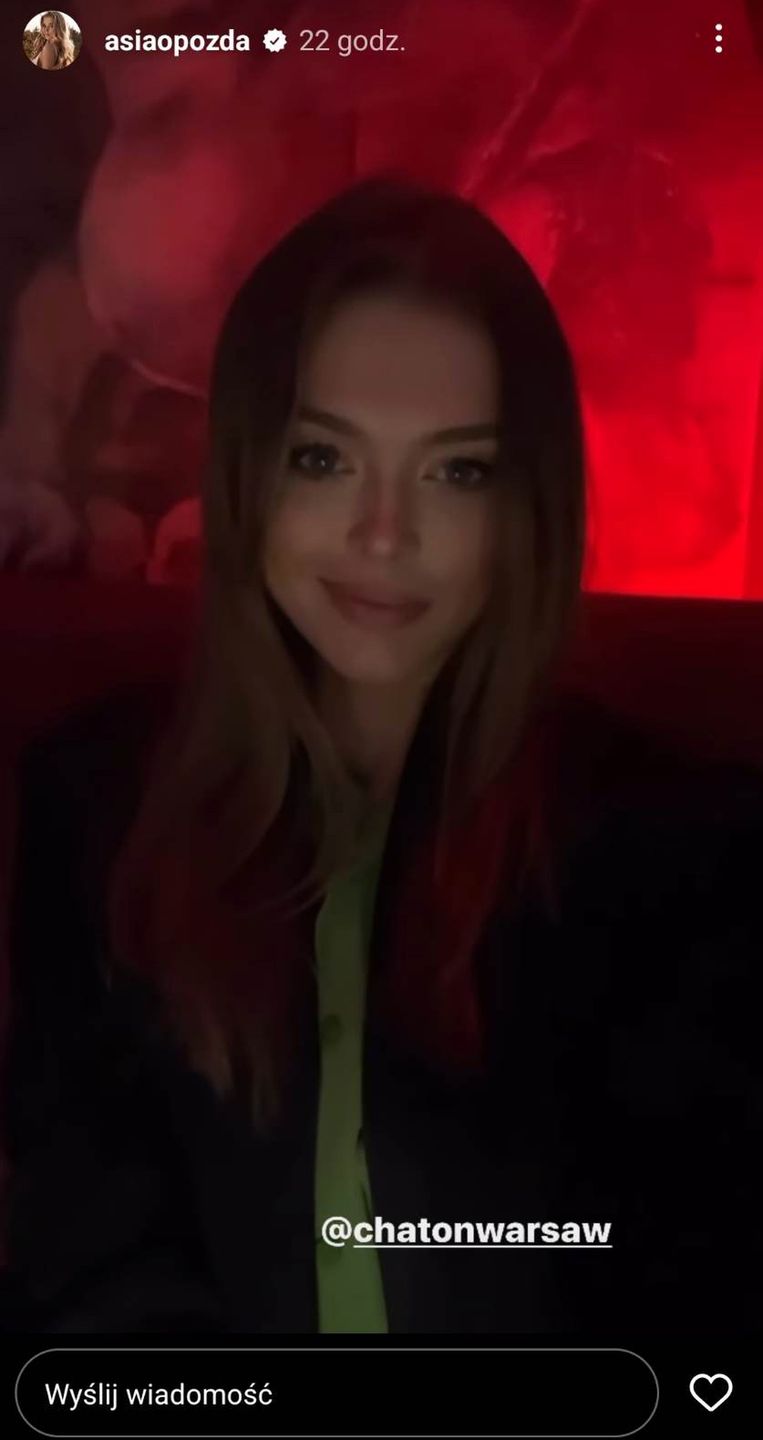 Joanna Opozda na imprezie