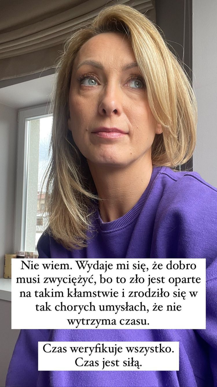 Anna Kalczyńska wstrząśnięta zbrodnią w Buczy