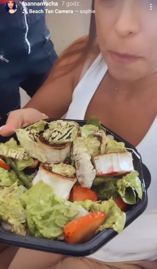 Anna Mucha zbulwersowana ceną sałatki