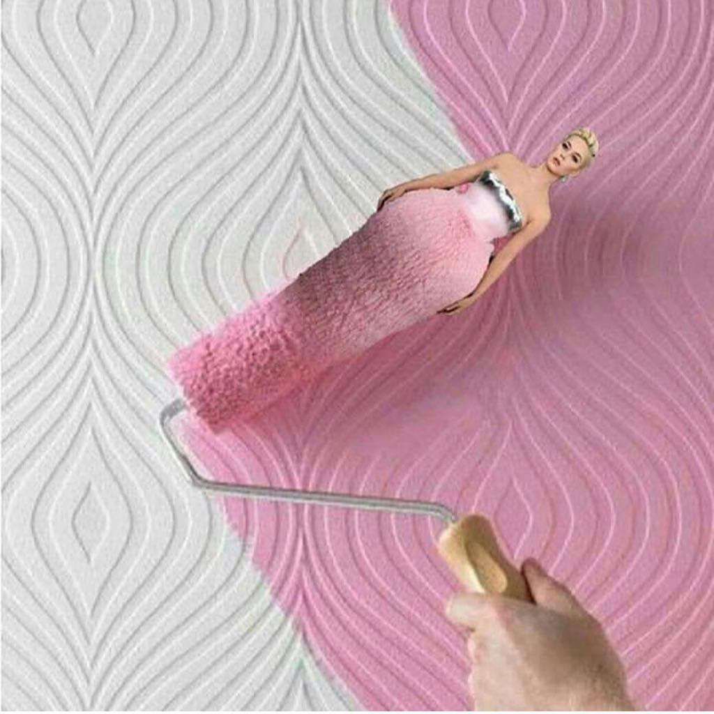 Katy Perry jak wałek malarski