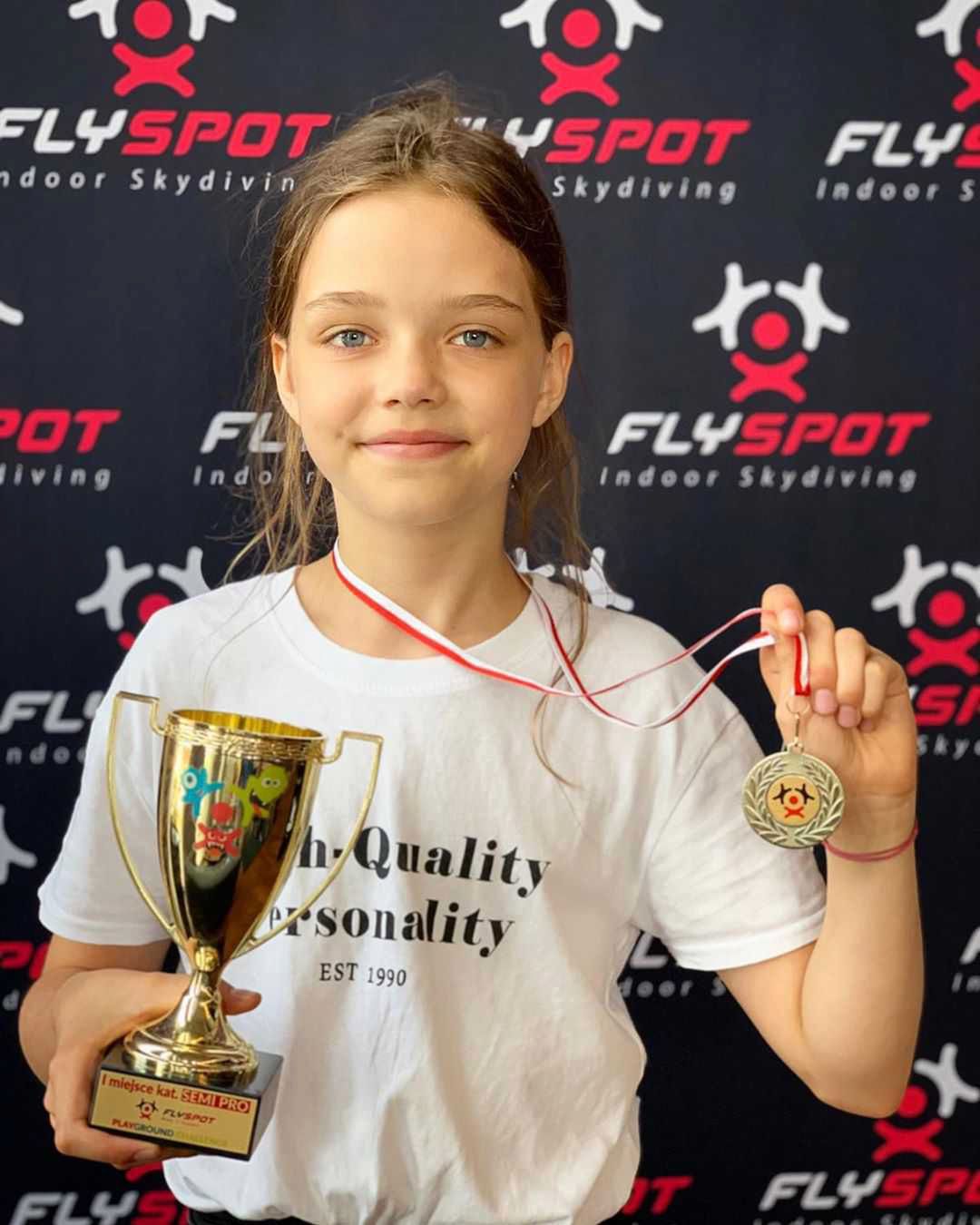 Córka Martyny Wojciechowskiej wygrała zawody sportowe