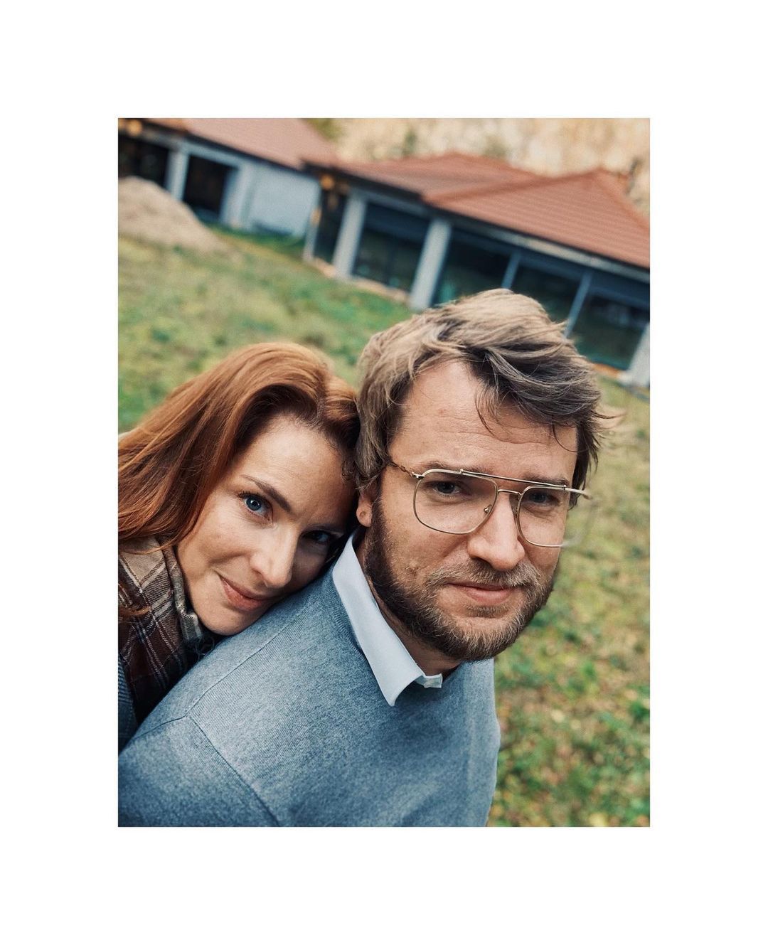 Anna Dereszowska z partnerem