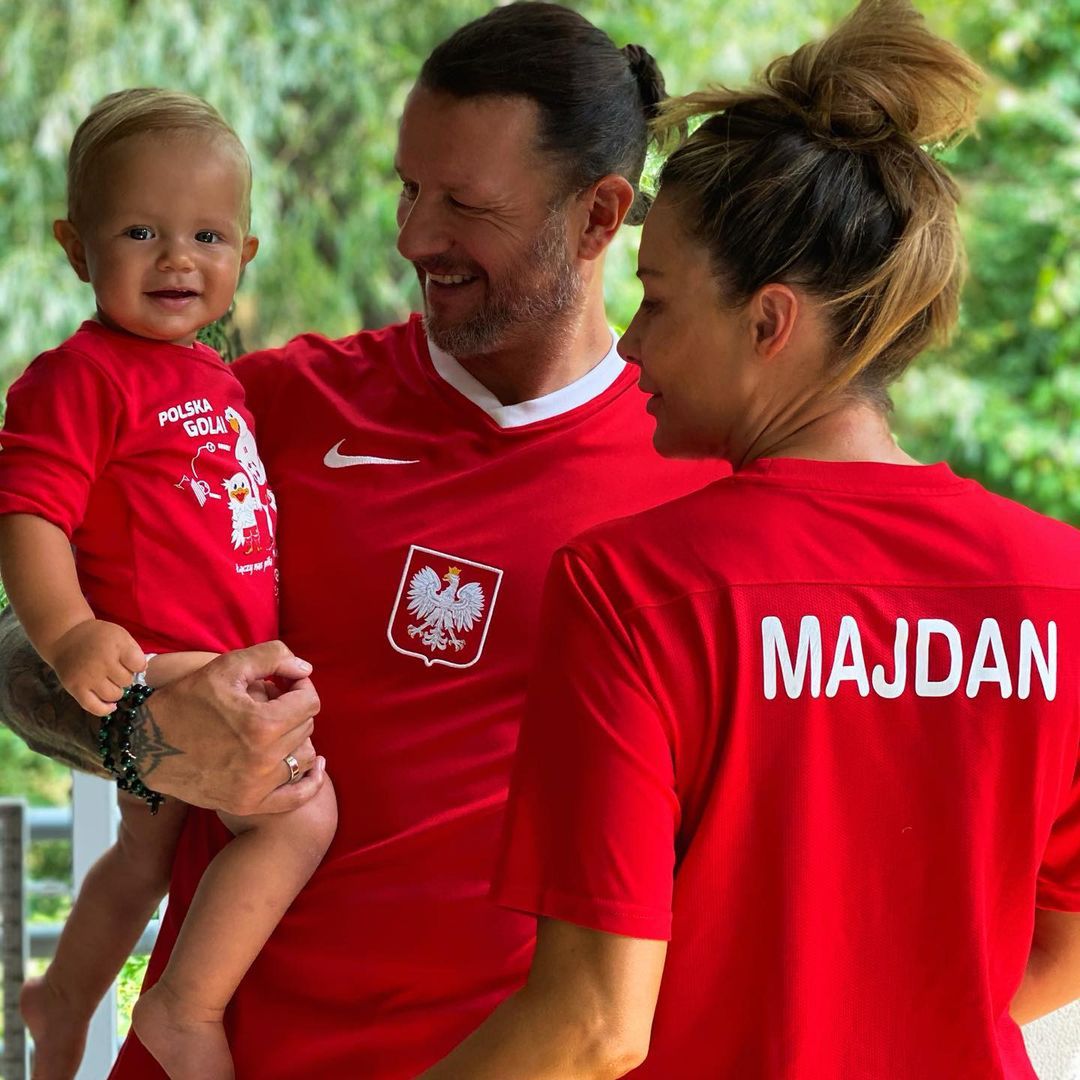 Małgorzata Rozenek i Radosław Majdan - Euro 2020, Polska - Szwecja