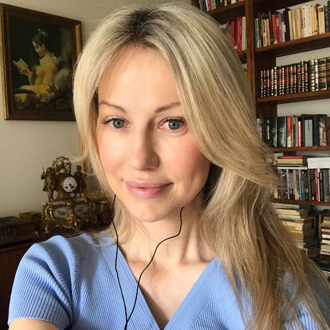 Magdalena Ogórek bez makijażu