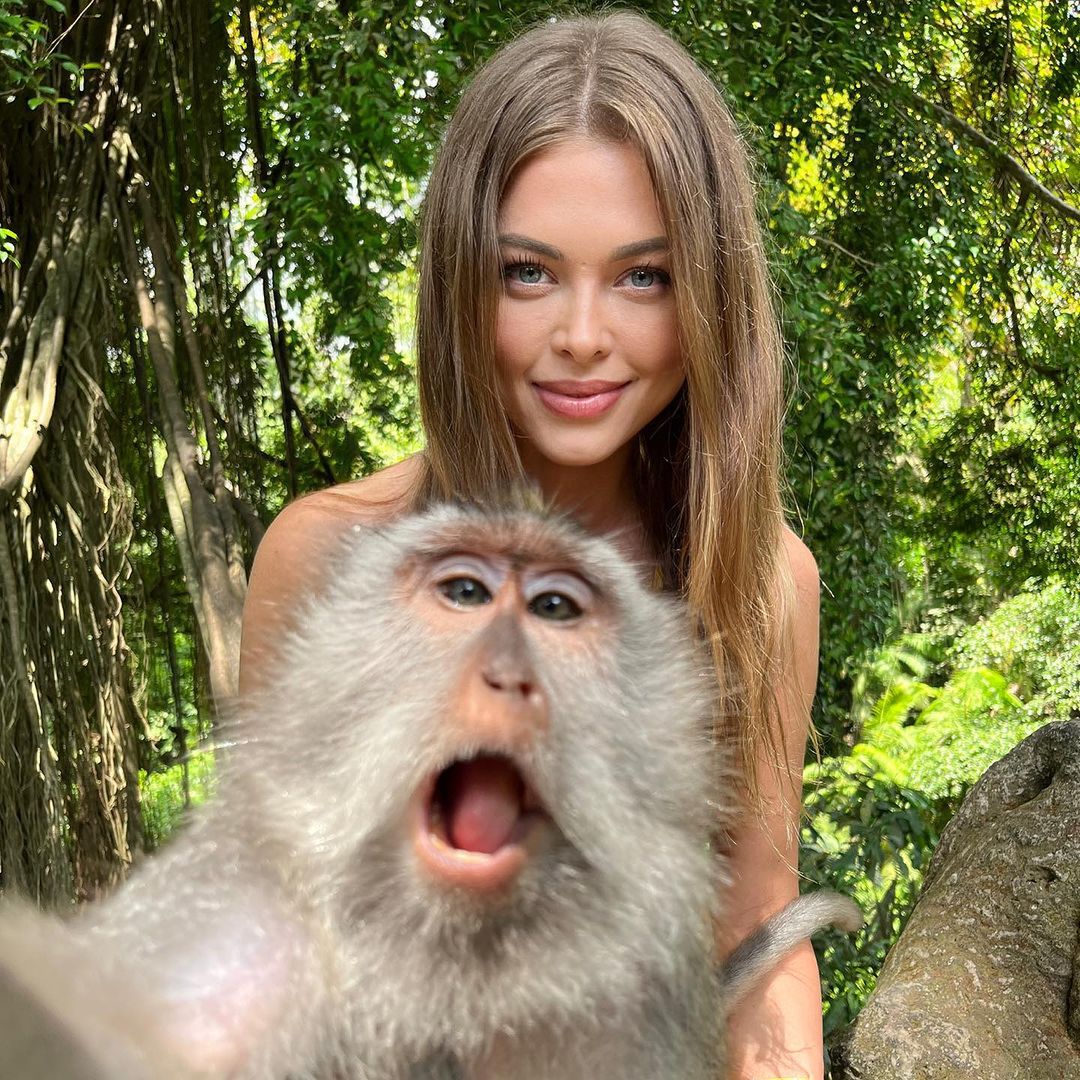 Joanna Opozda na Bali