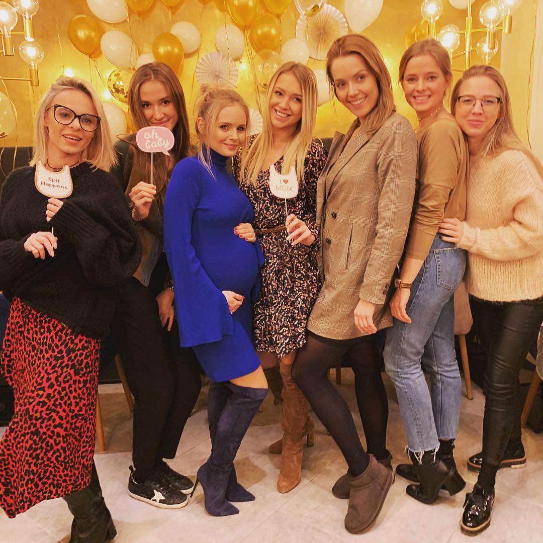 Olga Kalicka wyprawiła baby shower