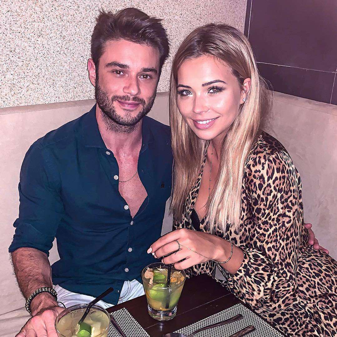 Sandra Kubicka i  Amadeo Leandro.