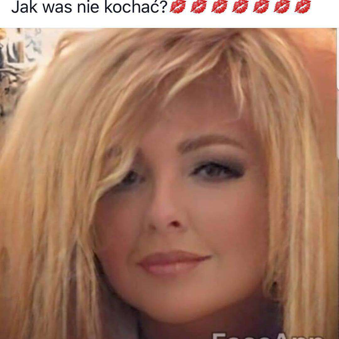 Magda Gessler w prostych włosach